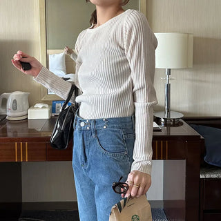 Slim Ribbed Top