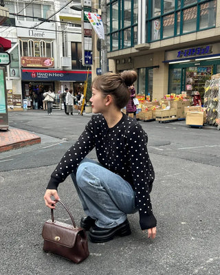 Handle Square Shoulder Bag