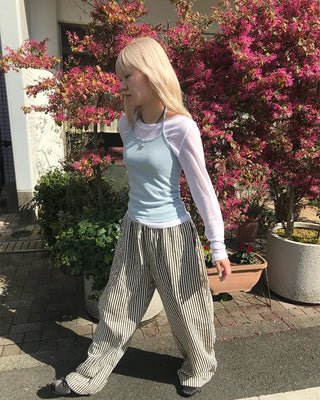 Tencel Basic Long Sleeve T-Shirt