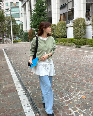 Loose Round Cardigan