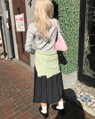 See-through cardigan