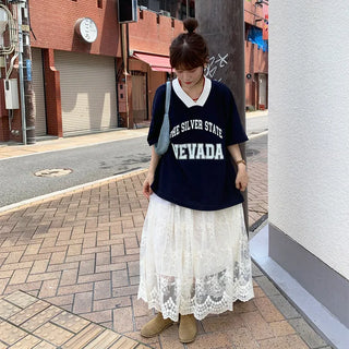 Loose sporty T-shirt