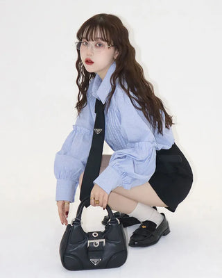 [15th Re-release] (ORIGINAL) Pintuck Shirring Shirt