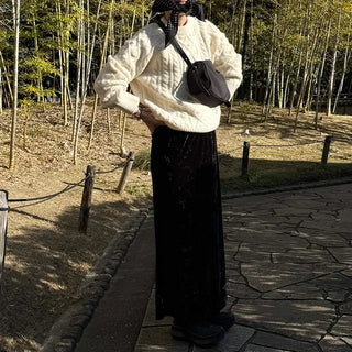 Casual Round Knit Sweater