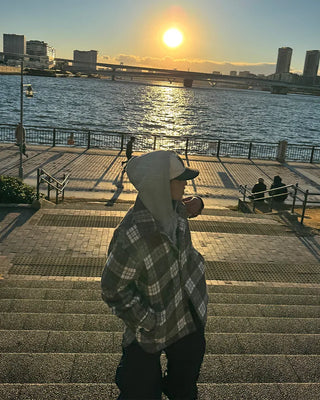 Vintage check jacket
