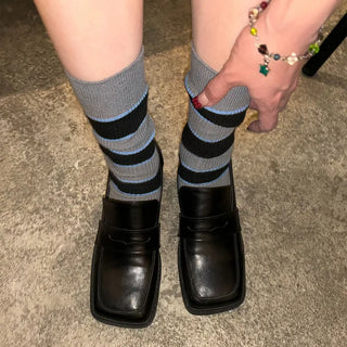 Striped socks