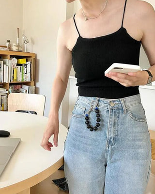 Basic camisole with built-in cups