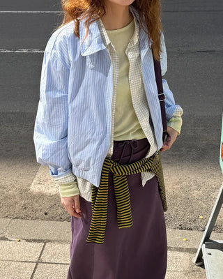 Oversized check shirt