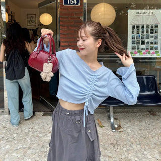 Round tote bag