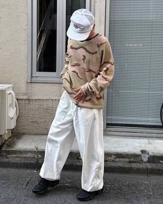 Balloon cotton pants