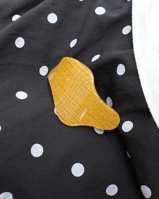 Wood texture hairpin
