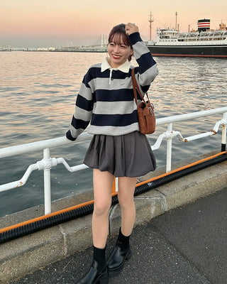 Striped knit