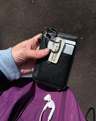 [2nd Re-release] (ORIGINAL) Strap Leather Card Wallet (black)