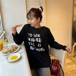 See-through logo T-shirt