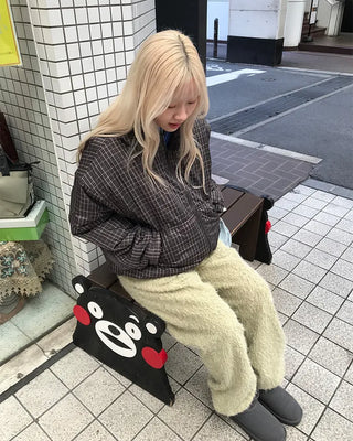 Elastic waist jogger pants
