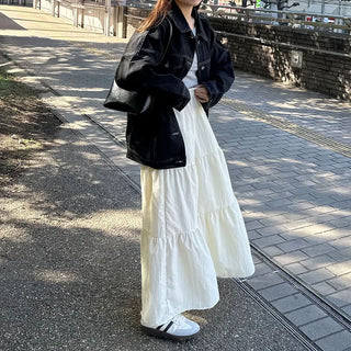 Oversized pocket denim jacket