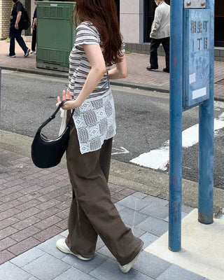 Lace wrap skirt