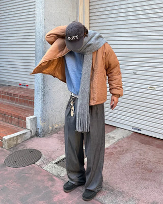 Monotone down jacket
