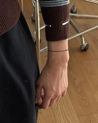 Wave Bangle Bracelet