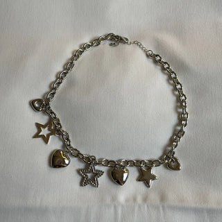 Heart Star Chain Necklace