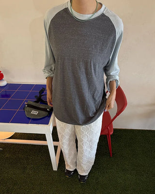 (Unisex) Raglan Long Sleeve T-Shirt