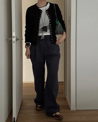 Autumn cotton cardigan