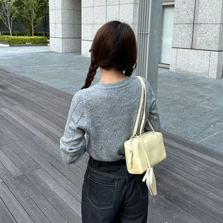 Crochet Cropped Cardigan