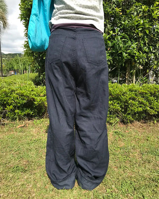 Summer Tencel Cotton Wide Pants
