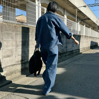 Basic denim color shirt