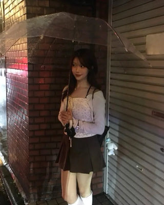 (Set item) Flower camisole & sheer cardigan