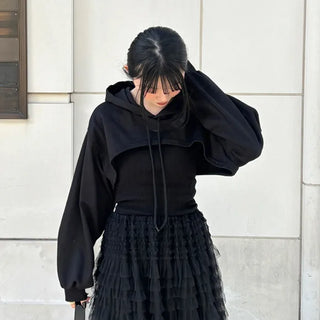 Bolero Hooded Sweatshirt