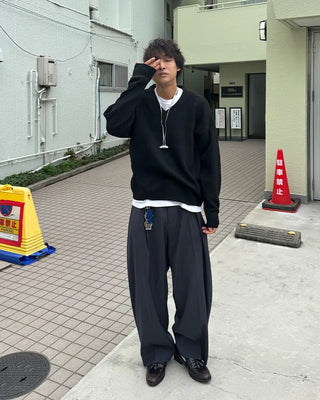 Wide slacks