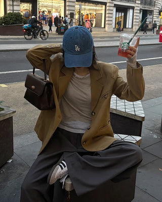Oversized tailored jacket