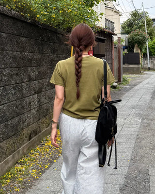 Basic round neck T-shirt