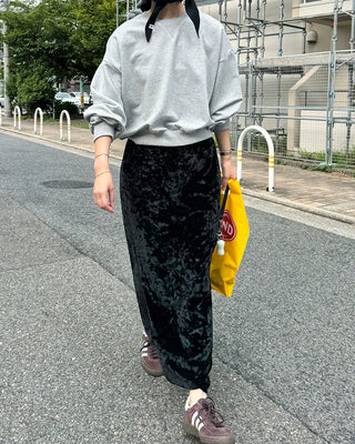 Basic color sweatshirt