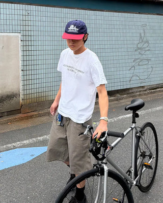 Wide side pocket shorts