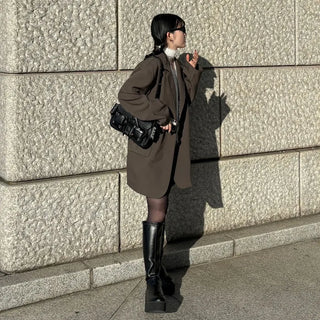 Oversized Solid Jacket
