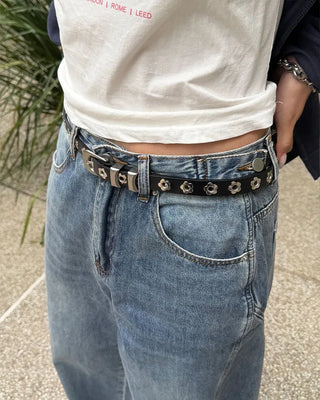 Flower Studded Belt