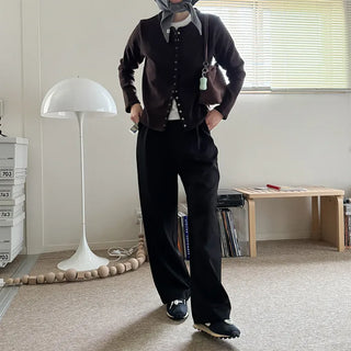 Autumn cotton cardigan