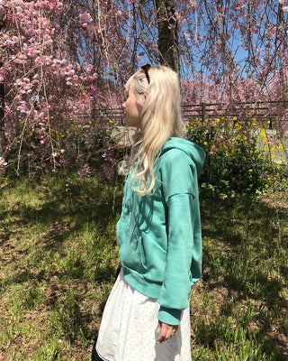Oversized Basic Zip Hoodie