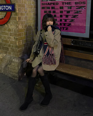 Suede long boots
