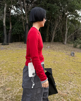 Tencel layered T-shirt
