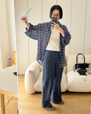 Multicolor overcheck shirt