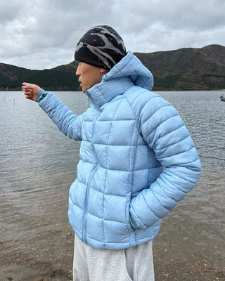 Lightweight duck down parka
