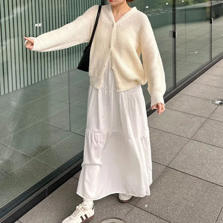 Tiered long dress