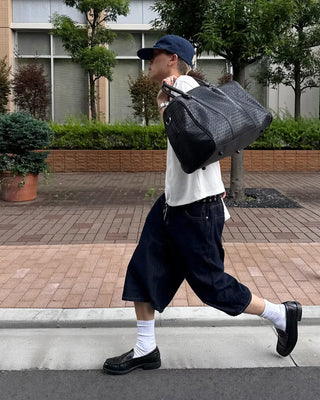 Selvedge Bermuda shorts