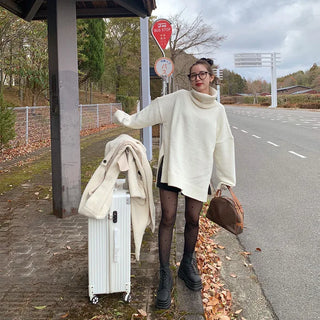 Turtleneck long knit