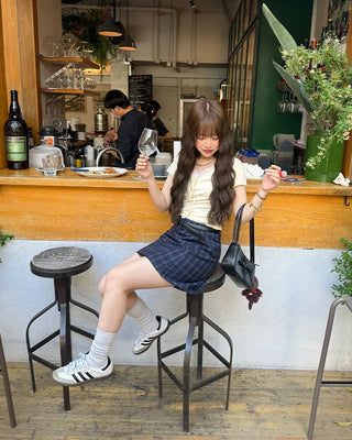 Lace Ribbon Short-Sleeved T-Shirt