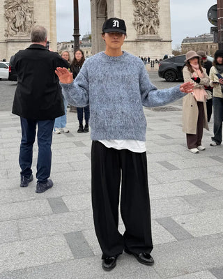 Wide slacks