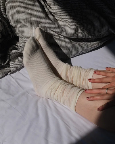 See-through socks
